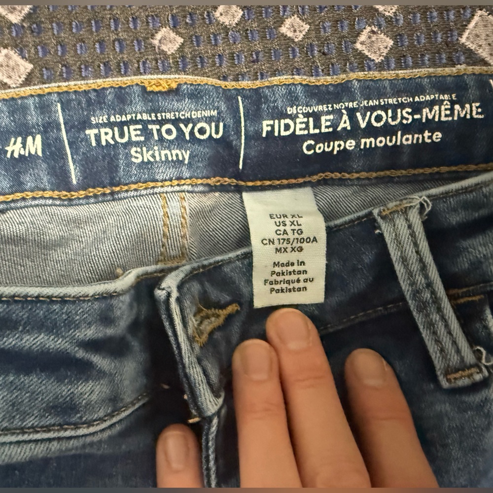 H&M Dark Blue Denim Jeans